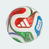 Футбольний м'яч Adidas FIFA World Cup 26 Trionda Training розмір 4, біло-червоний