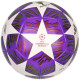 Футбольний м'яч Adidas UCL Training 25/26 Budapest розмір 5, біло-фіолетовий