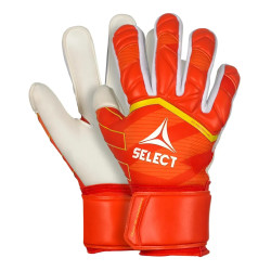 Рукавички воротарські Select GOALKEEPER GLOVES 34 PROTECTION v24, розмір 8 (18 см), біло-оранжеві