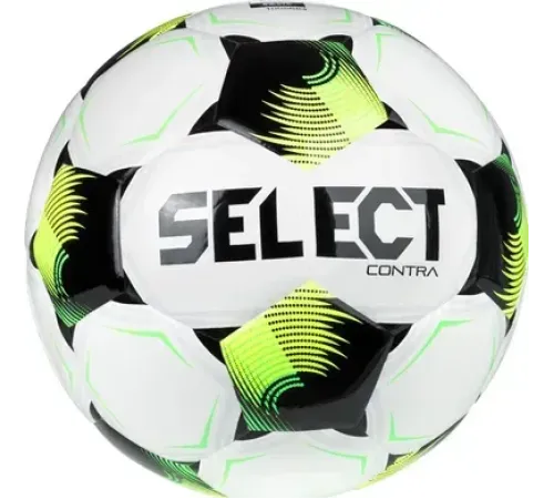 М'яч футбольний Select FB Contra v26 розмір 5, біло-зелений