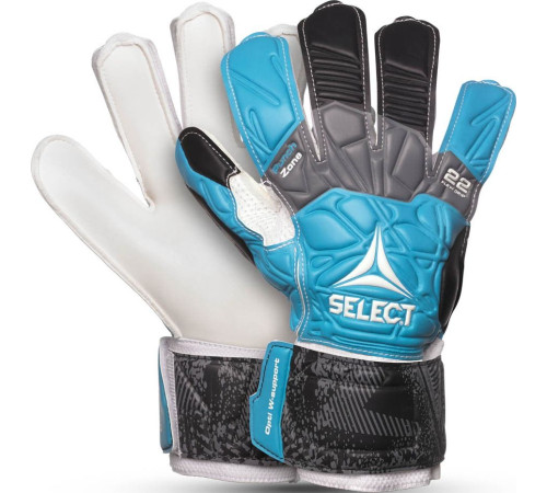 Рукавички воротарські Select 22 Flexi Grip 2019 р.10, блакитно-чорні