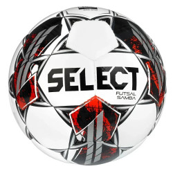М'яч футзальний Select Futsal Samba v22 розмір 4, біло-чорний