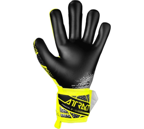 Рукавички воротарські Reusch Attrakt Freegel Silver 5570235 2025 р.8,5, жовто-чорні