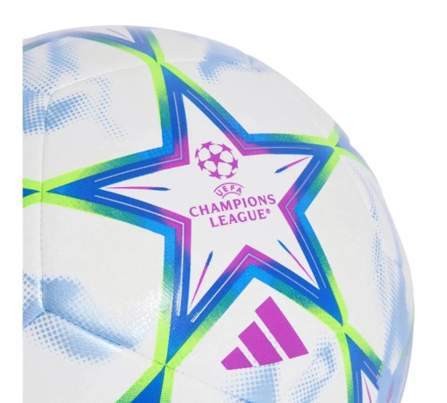 М'яч футбольний Adidas UEFA Champions League Training Ball KZ2981 розмір 5, біло-синій
