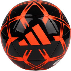 М'яч футбольний Adidas Starlancer Club IP1650 розмір 5, чорно-червоний