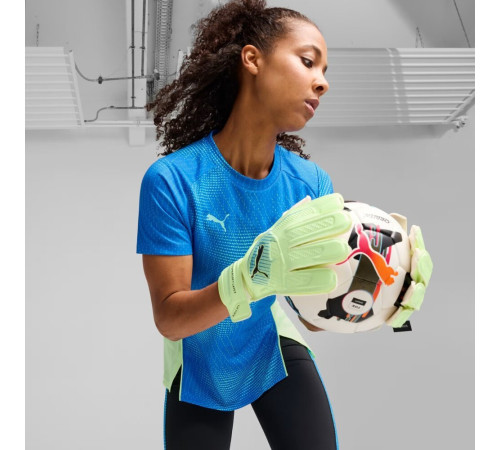 Рукавички воротарські Puma Ultra Play RC 41952 02 р.9, зелено-білі