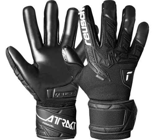 Рукавички воротарські Reusch Attrakt Freegel Infinity 5570735 7700 р.8, чорні