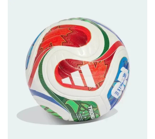 Футбольний м'яч Adidas FIFA World Cup 26 Trionda Pro розмір 5,біло-червоний