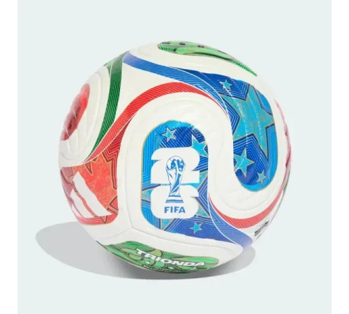 Футбольний м'яч Adidas FIFA World Cup 26 Trionda Pro розмір 5,біло-червоний