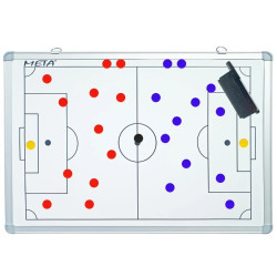 Тактична дошка Meta Magnetic Tactic Board 60 х 90 см, сіра