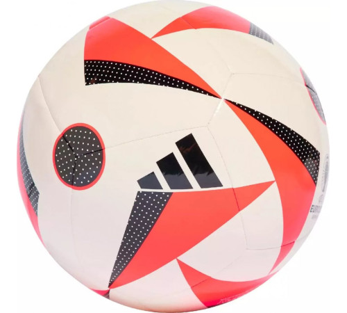 М'яч футбольний Adidas Euro24 Fussballliebe IN9372 розмір 4, біло-червоний