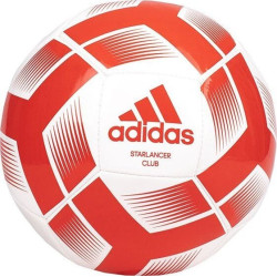 М'яч футбольний Adidas Starlancer Club Ball IA0974 розмір 3, біло-червоний