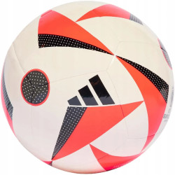 Футбольний м'яч Adidas Fussballliebe Euro 2024 Club розмір 5, біло-червоний