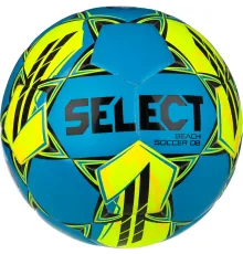 М'яч для пляжного футболу Select BEACH SOCCER DB v23 розмір5, зелено-синій