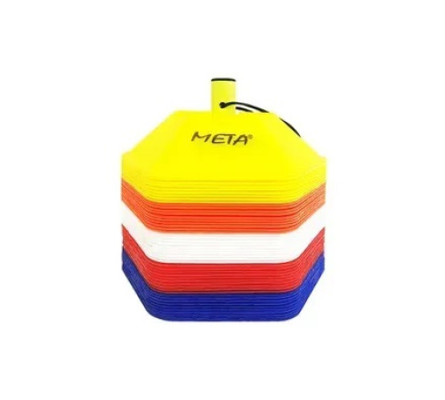 Набір фішок для розмітки Meta Marker Cone Octagon Set of 50 шт, різнокольоровий