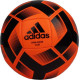 М'яч футбольний Adidas Starlancer Club Ball IA0973 розмір 4, чорно-помаранчевий