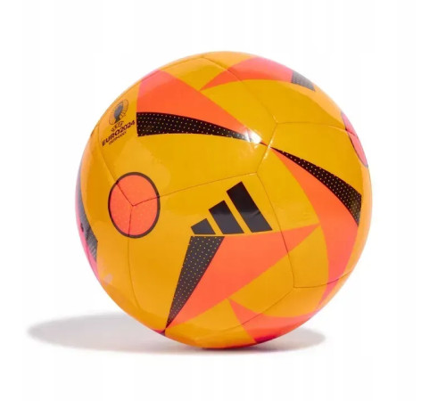 Футбольний м'яч Adidas Fussballliebe Euro 2024 Club розмір 5, оранжевий