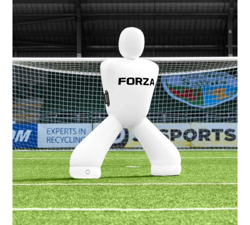 Манекен футболіста надувний FORZA Giant GK195 см, білий
