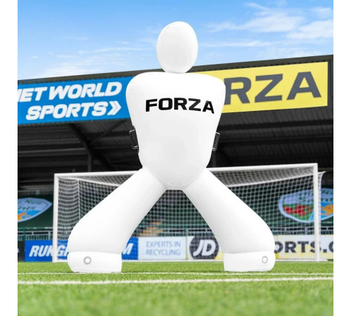 Манекен футболіста надувний FORZA Giant GK195 см, білий
