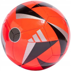 Футбольний м'яч Adidas Fussballliebe Euro 2024 Club розмір 5, червоно-чорний