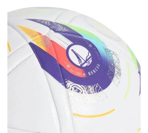 Футбольний м'яч Adidas Womens Konektis League розмір 5, біло-фіолетовий