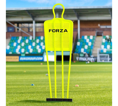 Манекен футболіста FORZA 180 см, жовтий