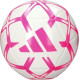 М'яч футбольний Adidas Starlancer Club IP1646 розмір 3, біло-рожевий