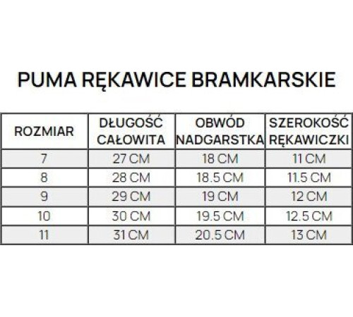 Рукавички воротарські Puma Ultra Play RC 41952 01 р.11, біло-сині