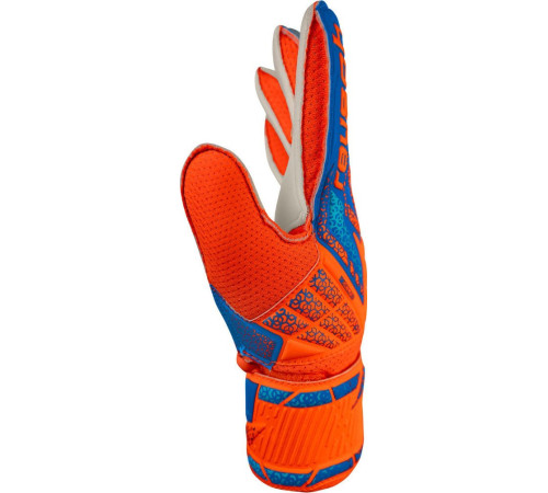 Рукавички воротарські Reusch Attrakt Solid Junior 5572515 2290 р.6,5, помаранчево-сині