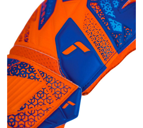Рукавички воротарські Reusch Attrakt Solid Junior 5572515 2290 р.6,5, помаранчево-сині