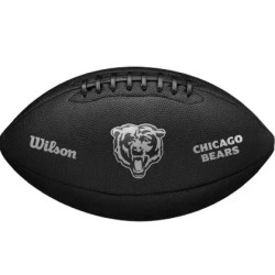М'яч для американського футболу Wilson NFL TEAM METALLIC PREMIERE CH OF, чорний