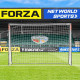 Ворота футбольні FORZA Steel42 300 х 200 см, сірі