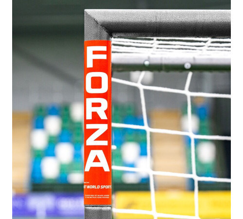 Ворота футбольні FORZA Steel42 300 х 200 см, сірі