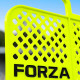 Манекен футболіста Elite HD 180 см, жовтий