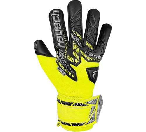 Рукавички воротарські Reusch Attrakt Gold X NC 5570955 2025 р.10, жовто-чорні