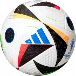 Футбольний м'яч Adidas Fussballliebe Euro 2024 OMB розмір 5, біло-чорний