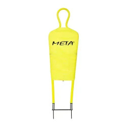 Манекен футболіста універсальний Meta Defender man Dummy  125-185 см, жовтий