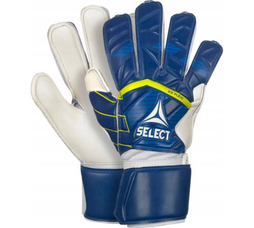 Рукавички воротарські Select 22 FLEXI GRIP V24 р.8, синьо-білі
