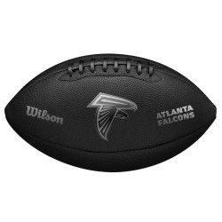 М'яч для американського футболу Wilson NFL TEAM METALLIC PREMIERE AT OF, чорний