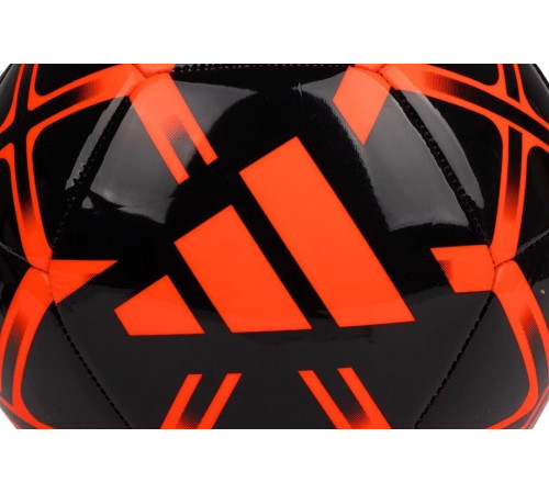 М'яч футбольний Adidas Starlancer Club IP1650 розмір 3, чорно-червоний М'яч футбольний Adidas Starlancer Club IP1650 розмір 3, чорно-червоний