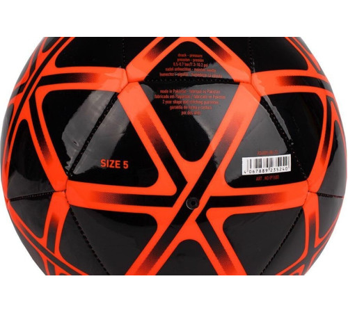 М'яч футбольний Adidas Starlancer Club IP1650 розмір 3, чорно-червоний М'яч футбольний Adidas Starlancer Club IP1650 розмір 3, чорно-червоний