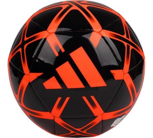 М'яч футбольний Adidas Starlancer Club IP1650 розмір 3, чорно-червоний М'яч футбольний Adidas Starlancer Club IP1650 розмір 3, чорно-червоний