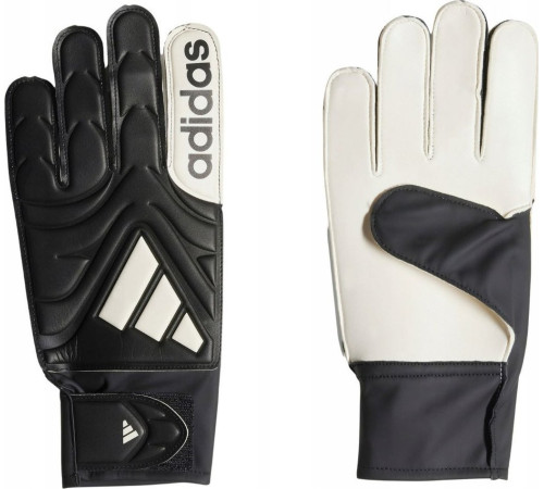 Рукавички воротарські Adidas Copa Club Goalkeeper JR JY0626 р. 4,5, чорно-білі