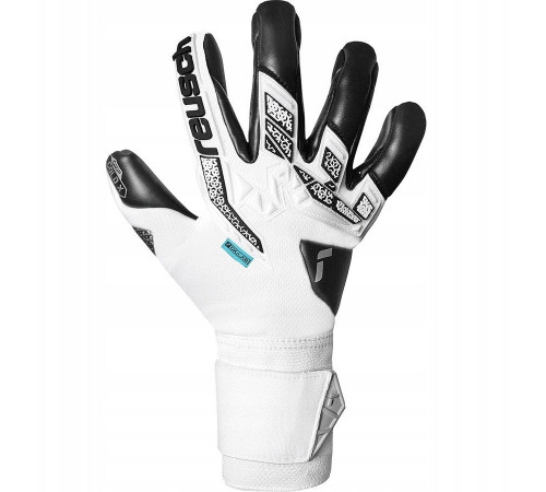 Рукавички воротарські Reusch Attrakt Freegel Gold X р.8, чорно-білі