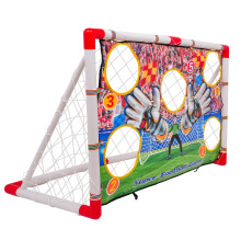 Ворота футбольні MEGA ZOG.628-76 з мішенню 116 x 76 x 48 см