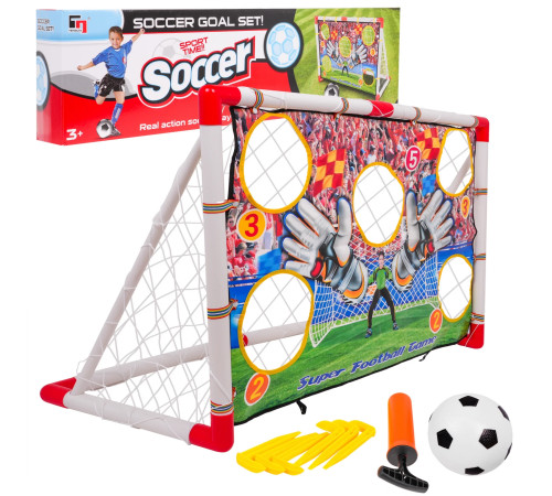 Ворота футбольні MEGA ZOG.628-76 з мішенню 116 x 76 x 48 см