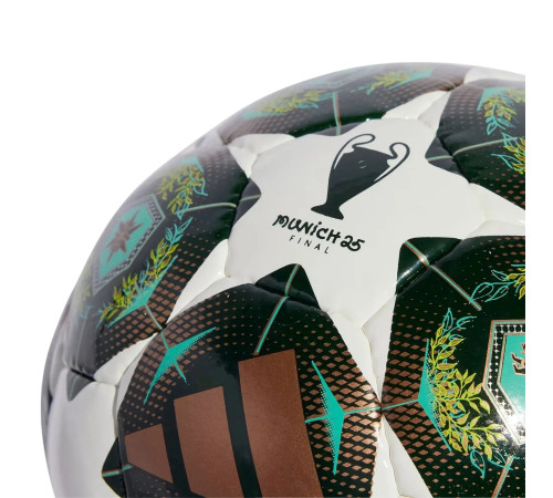 М'яч для футзалу Adidas UCL PRO SALA 2025 Munich розмір 4, біло-зелений