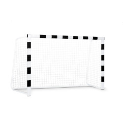 Ворота футбольні Neo-Sport NS-465 300 х 200 x 90 см, чорно-білі