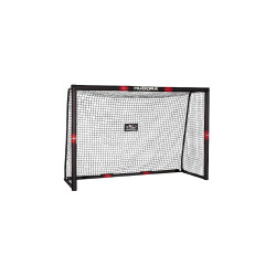 Ворота футбольні Hudora Pro Tect 180 х 120 см, чорні