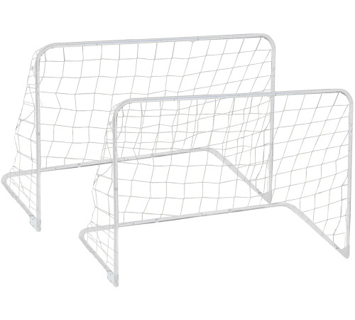 Ворота футбольні Garlando Train and Score 90 x 60 x 50 см, сірі